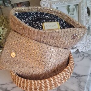 Moda Luxe Glittering Gold Clutch